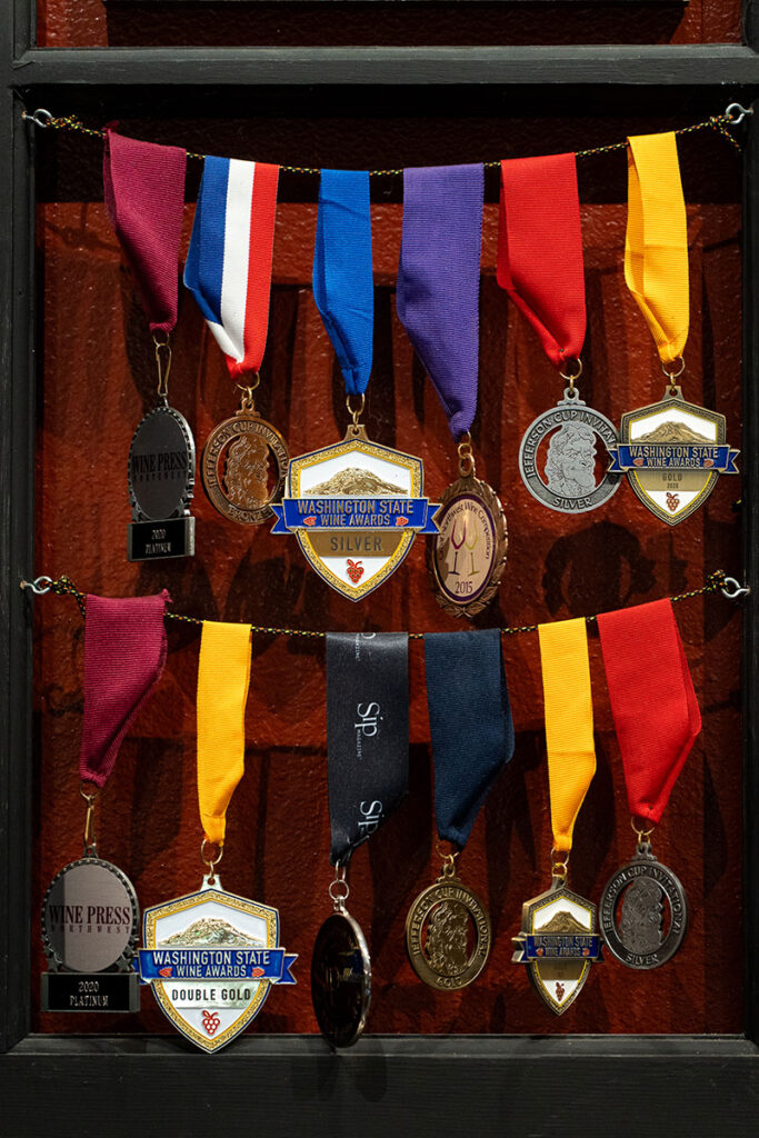 Award ribbons