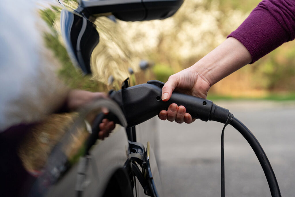 electric car charging