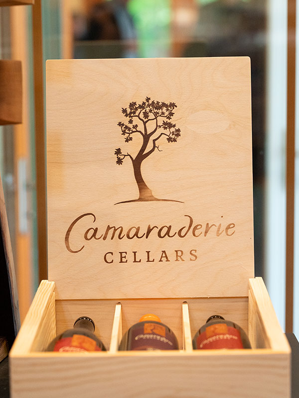 case of wine