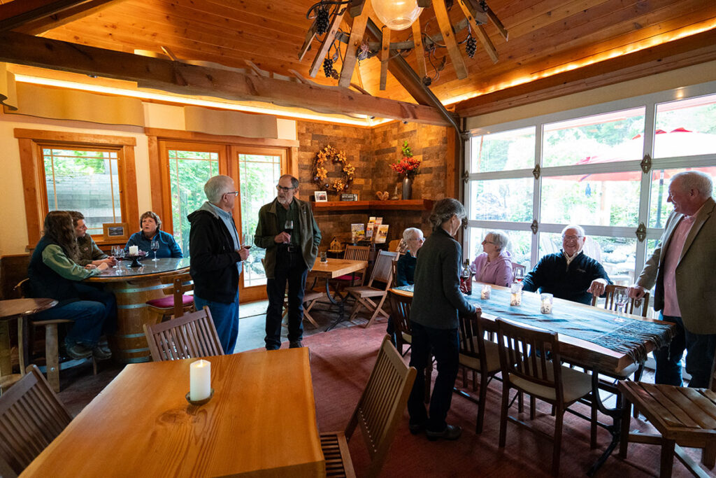 group in ridge room