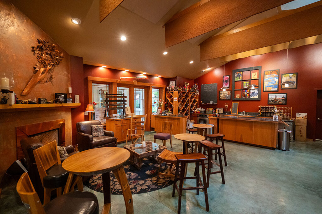 Inside the Warm Tasting Room